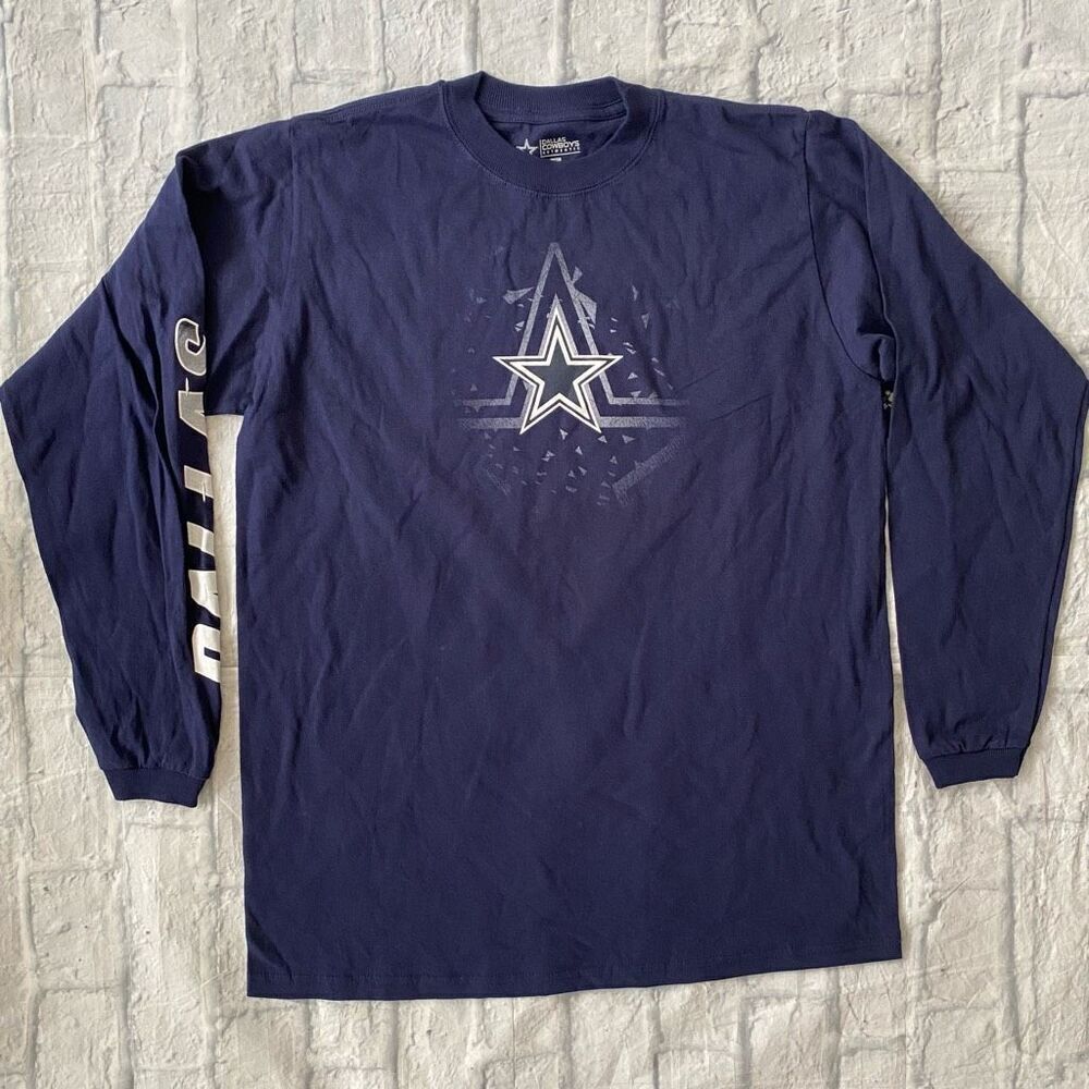 NFL team apparel Dallas Cowboys authentic youth boys XL 100% cotton t-shirt